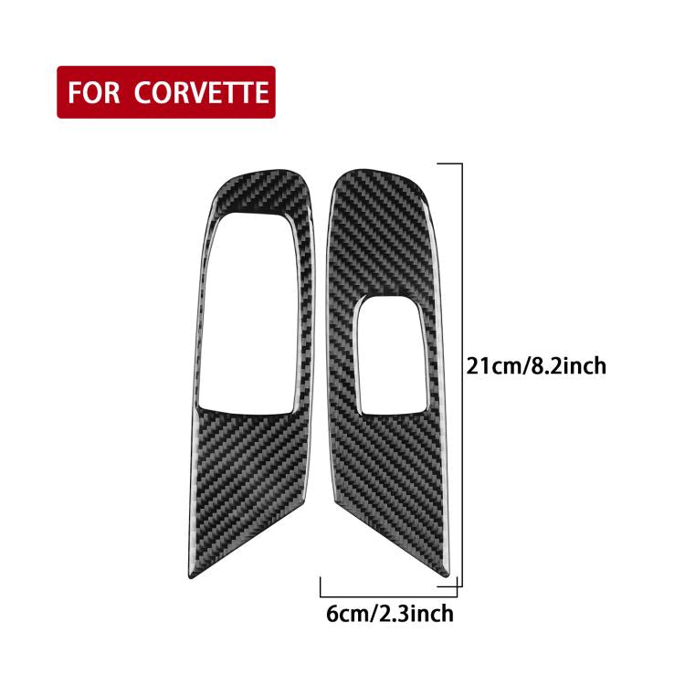 For Chevrolet Corvette C8 Left-Hand Drive Door Lift Panel Sticker, Left-Hand Drive