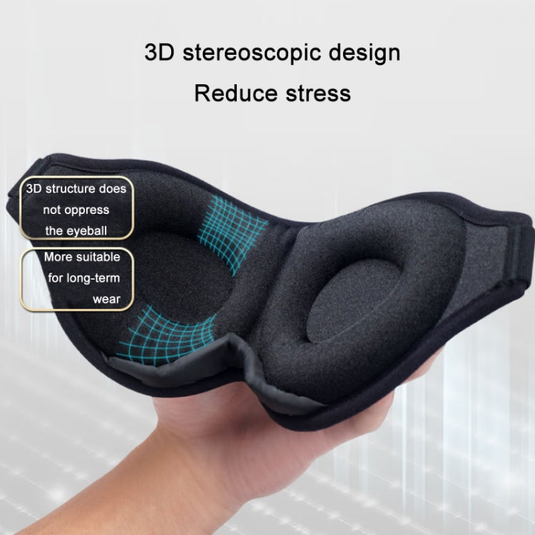 3D Breathable Shading Three-Dimensional Nose Wing Integrated Eye Mask
