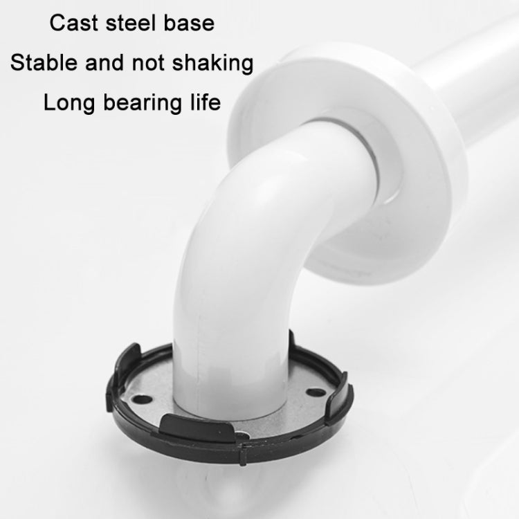 Kuaierte Bathroom Stainless Steel Safety Anti-Slip Disabled/Elderly Handrails, 38cm (White), 48cm (White), 58cm (White), 68cm (White), 38cm (Yellow), 48cm (Yellow), 58cm (Yellow), 68cm (Yellow)