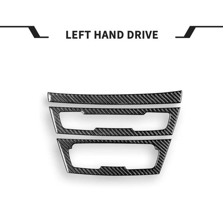 For BMW X1 F48/X2 F39 3pcs /Set Left-Hand Drive Radio + Air Conditioning Panel Sticker, Left-Hand Drive