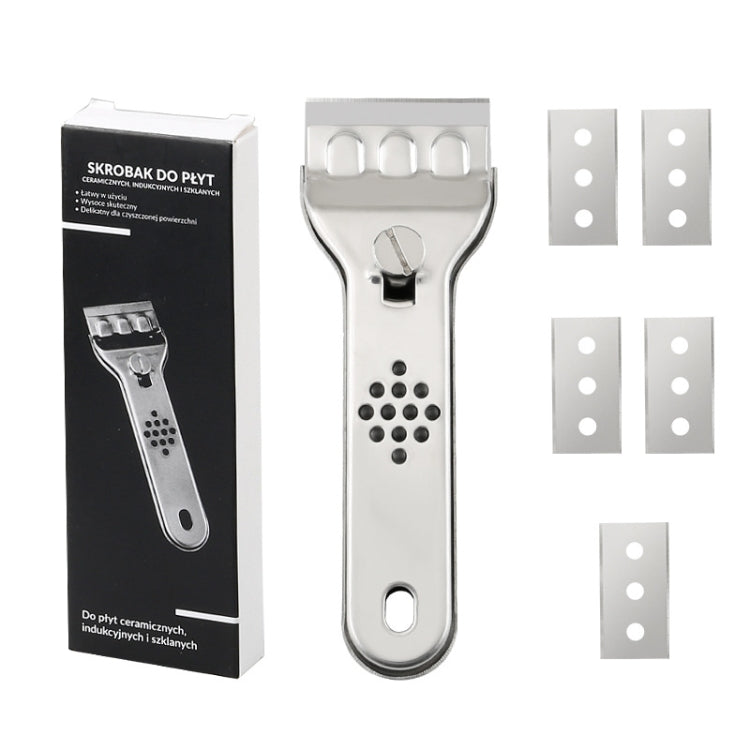 2 Sets Multifunctional Cleaning Spatula Kitchen Tile Decontamination Scraper, Decontamination Scraper