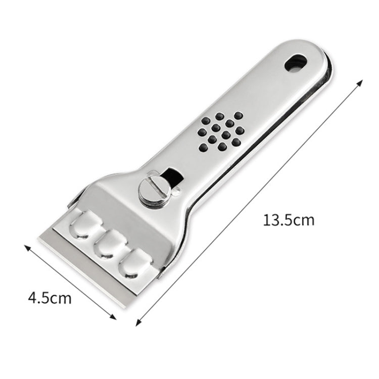2 Sets Multifunctional Cleaning Spatula Kitchen Tile Decontamination Scraper, Decontamination Scraper