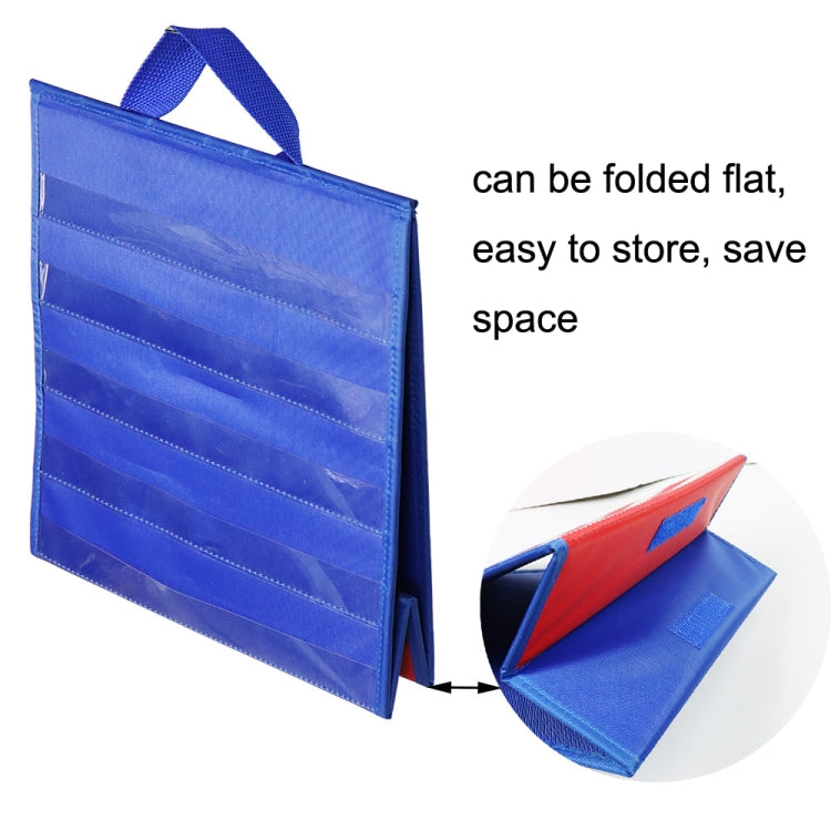 Children Educational Early Education Foldable Desktop Teaching Pocket Chart, Pocket Chart
