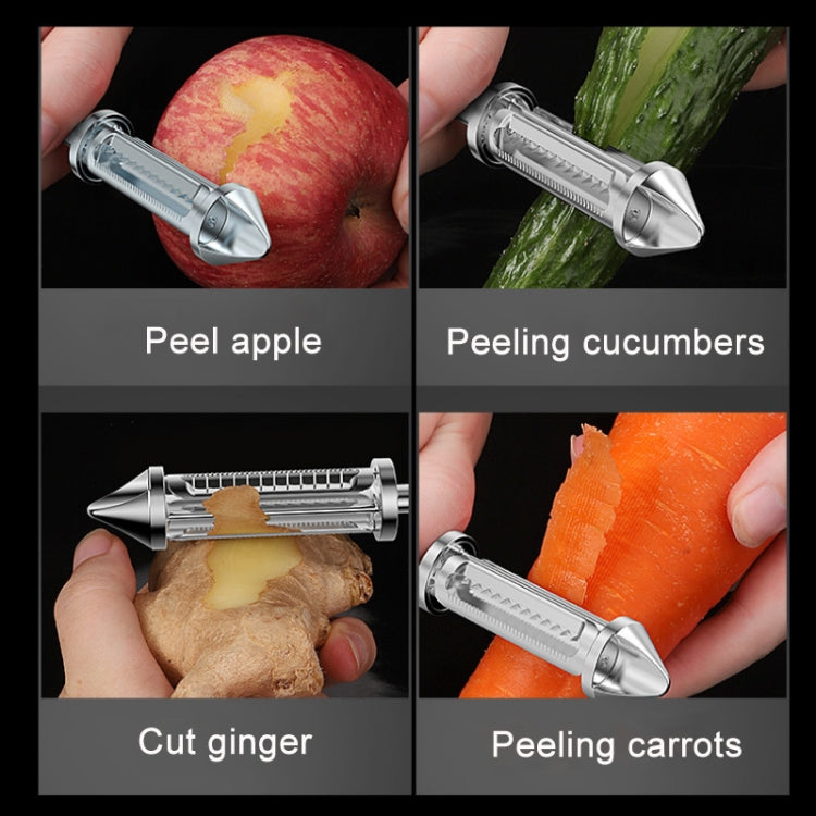 Multifunctional Stainless Steel Fruit Peeling Knife, 3 in 1, 5 in 1