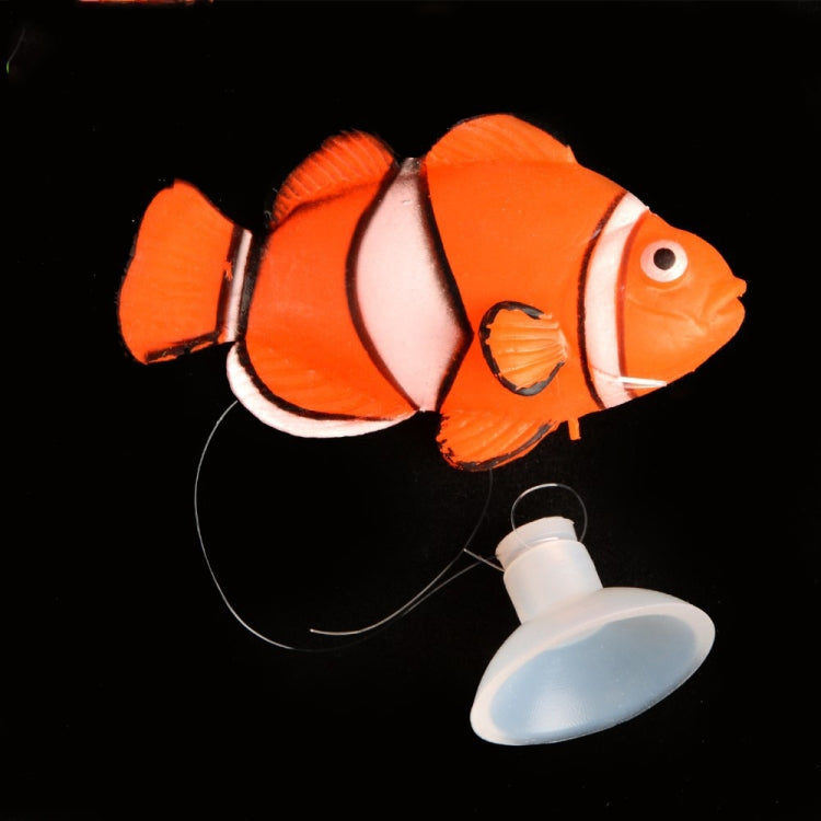 Simulation Luminous Tropical Fish Tank Landscaping Fake Decorations(Ugly Fish  F02)