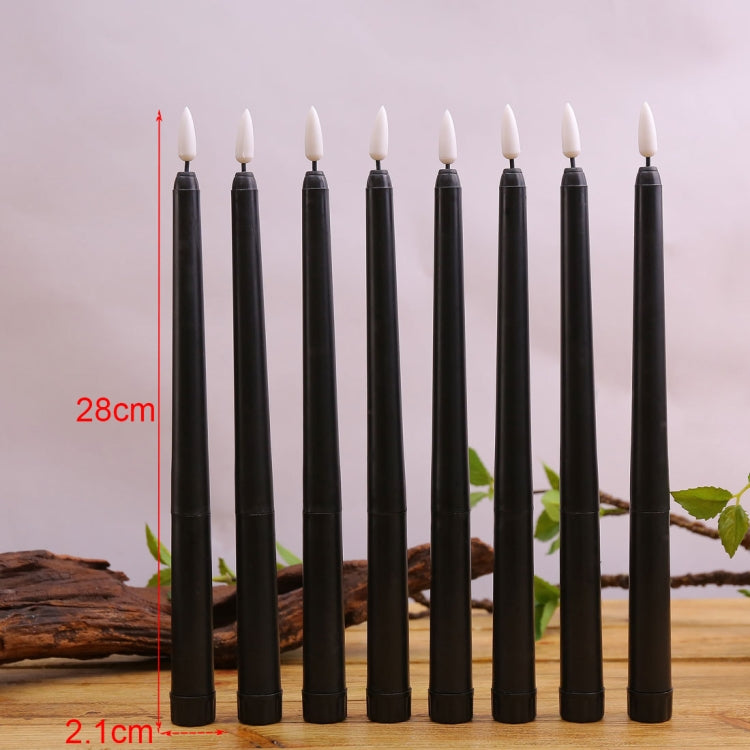 4 PCS B002 Long Pole Electronic Simulation Candle Light with Remote Control, B002 Yellow, B002 White
