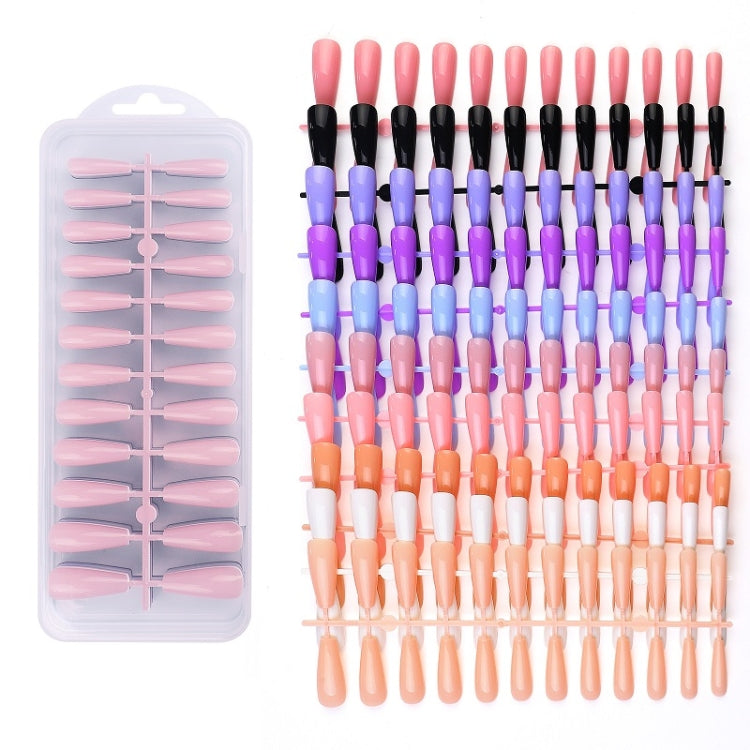 Color Jelly Nail Patch Finished Nail Art, 240 PCS