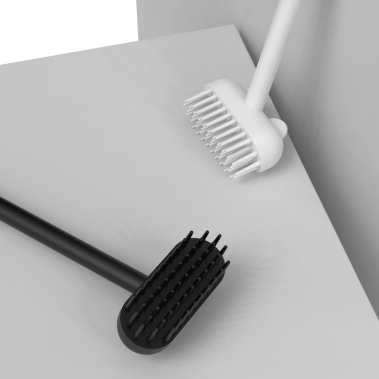 Pet Cat and Dog Supplies Long Handle Comb With Base(Blue)