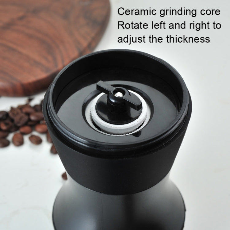 Hand Shaking Coffee Grinding Bean Machine Home Portable Coffee Machine, Black