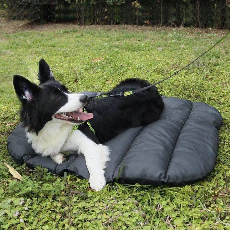 Pet Outdoor Waterproof Cushion Camping Cats And Dog Sleeping Pad, Size: Small 80x70cm(Grey)