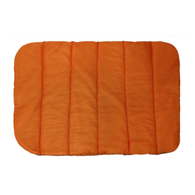 Pet Outdoor Waterproof Cushion Camping Cats And Dog Sleeping Pad, Size: Small 80x70cm(Orange)