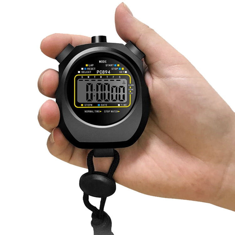 PC894 Electronic Stopwatch Timer Sports Fitness Training Referee Stopwatch, PC894