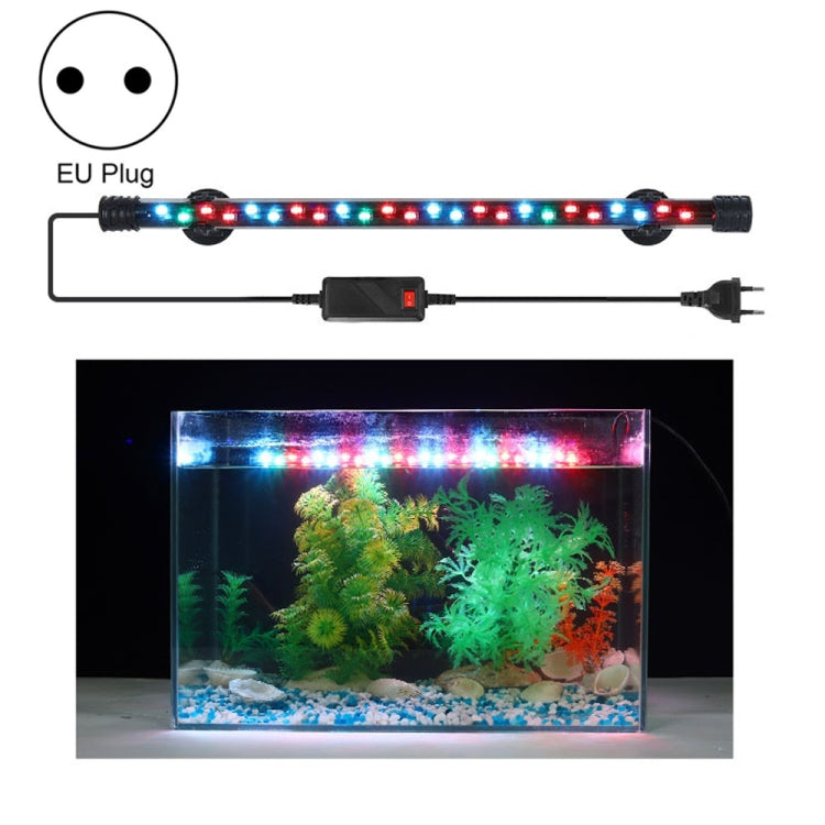 Q50CF  RGB Light 90-260V Aquarium Diving Light LED Fish Tank Light(EU Plug)