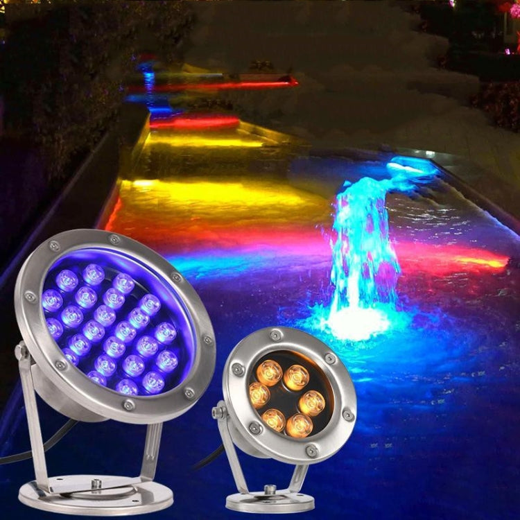LED Underwater Light Pool Fish Pond Fountain Waterproof Landscape Light, 3W, 6W, 9W, 12W, 18W, 24W, 36W