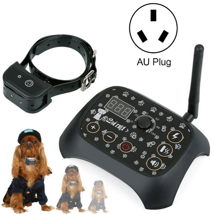 TF68 2-in-1 Dog Trainer Outdoor Electronic Wireless Fence With Collar AU Plug