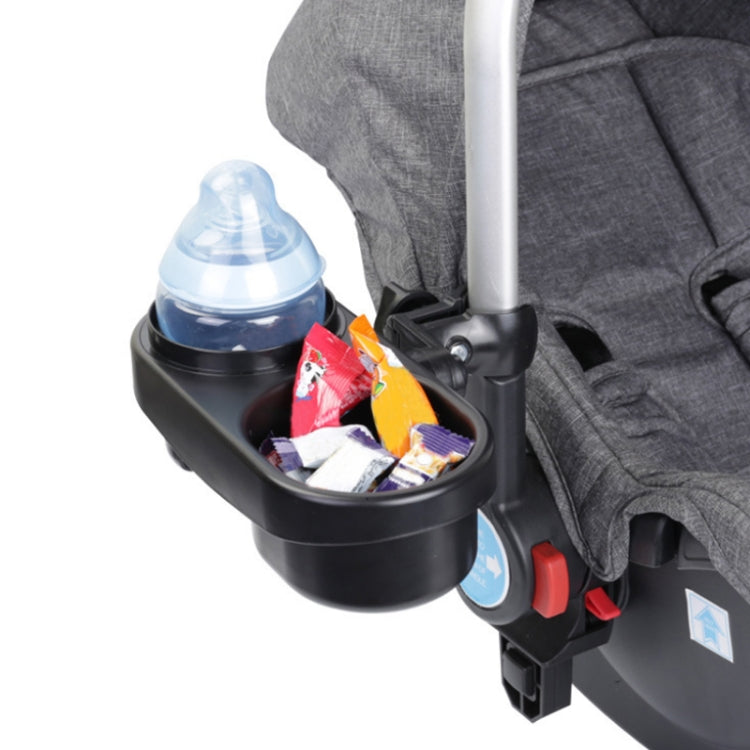 Stroller Double Cup Holder Pushchair Bottle Snack Box Shelf, J4100