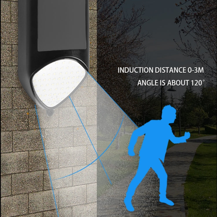 X-A18 59 LED Solar LED Flame Human Sensor Lights Garden Lights