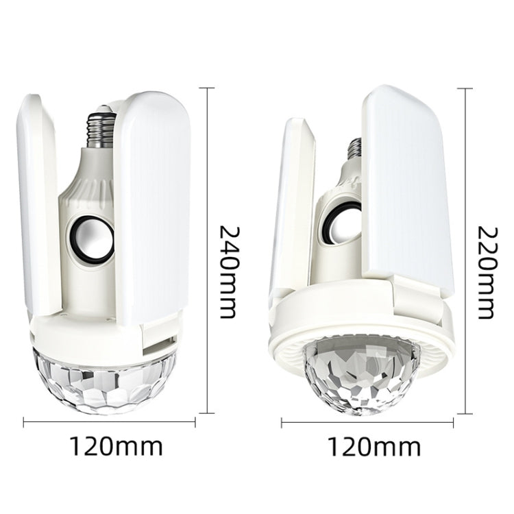ZSCPH-001 40W Multifunctional Bluetooth RGB Colorful Three-Leaf Music Atmosphere Light, Size:, L (Star), S (Star), L (Magic Ball), S (Magic Ball)