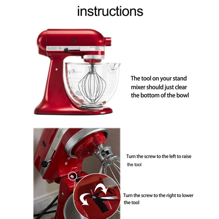 Stainless Steel Accessories, For KitchenAid 5QT Mixer Head, For KitchenAid  6QT Mixer Head, For KitchenAid Stand Mixer 5QT  Whip Whisk, For Kitchenaid Stand Mixer 5QT Dough Hook, For KitchenAid Stand Mixer 6QT Whip Whisk                                ...