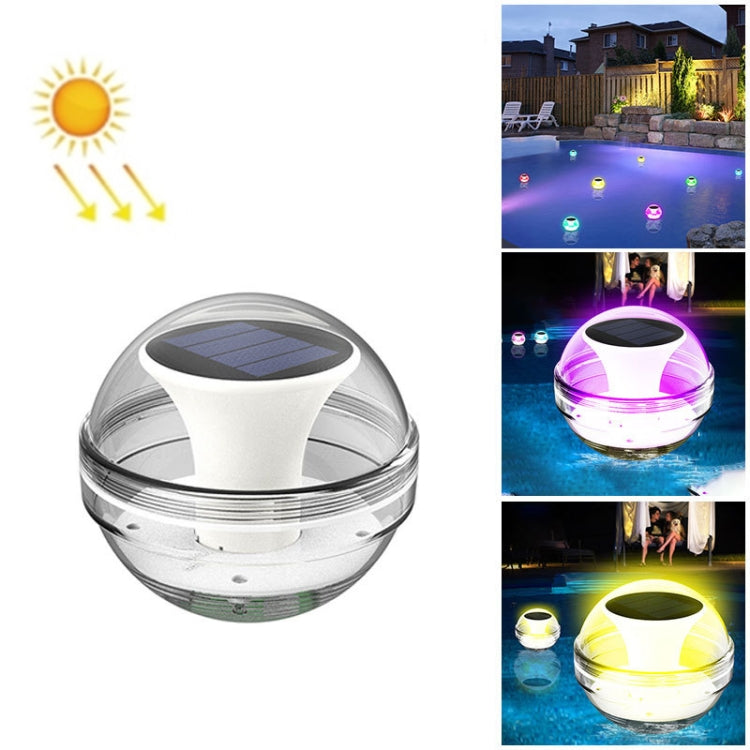 Solar Water Floating Lights Patio Pool Floating Landscape Decorative Lights, Three Light Mode