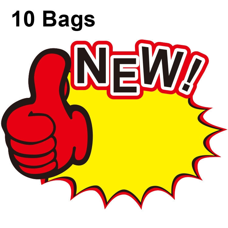 10 bags 18x14cm Explosion Sticker Product Price Tag Supermarket Price Label, WM-101, WM-102, WM-103, WM-105, WM-106, WM-107, WM-108, WM-109, WM-10, WM-111, WM-12, WM-113, XD-028, XD-022, XD-009, XD-047, XD-051, XD-069