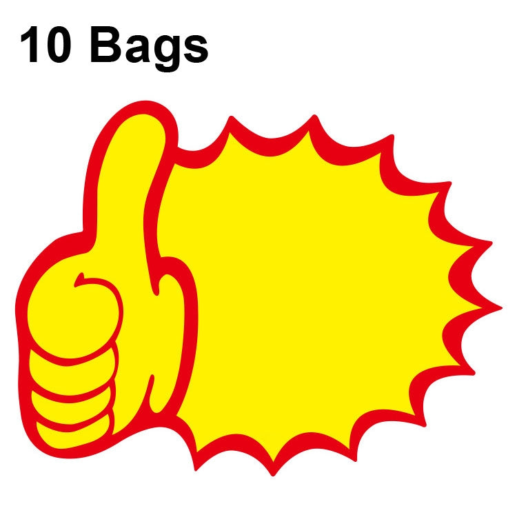 10 bags 18x14cm Explosion Sticker Product Price Tag Supermarket Price Label, WM-101, WM-102, WM-103, WM-105, WM-106, WM-107, WM-108, WM-109, WM-10, WM-111, WM-12, WM-113, XD-028, XD-022, XD-009, XD-047, XD-051, XD-069