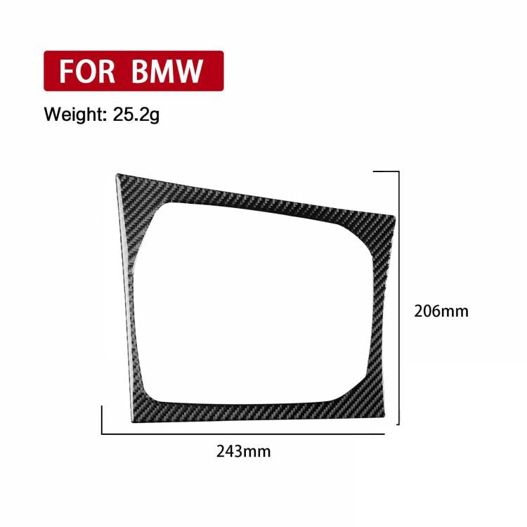 For 2019-2024 BMW 8 Series G14 Right-Hand Drive Central Control Shift Panel Frame Sticker, Right-Hand Drive