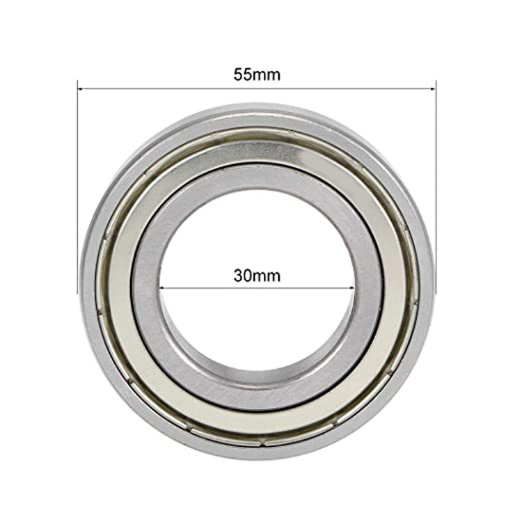 10pcs 30x55x13mm Deep Groove Ball Bearings For Grass Trimmer, 6006ZZ Bearing, S6006ZZ  Bearing