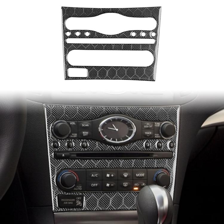 For Infiniti G35/G37/G25/Q60 Console CD AC Switch Panel B Model Sticker