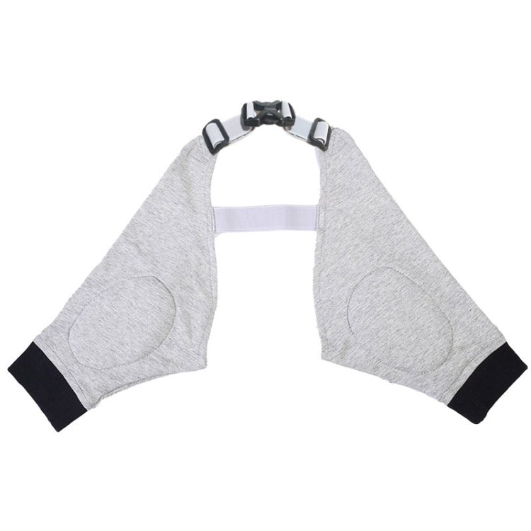 Pet Knee Pads Breathable Dog Elbow Brace Front Leg Brace, Size: S(Gray Black)