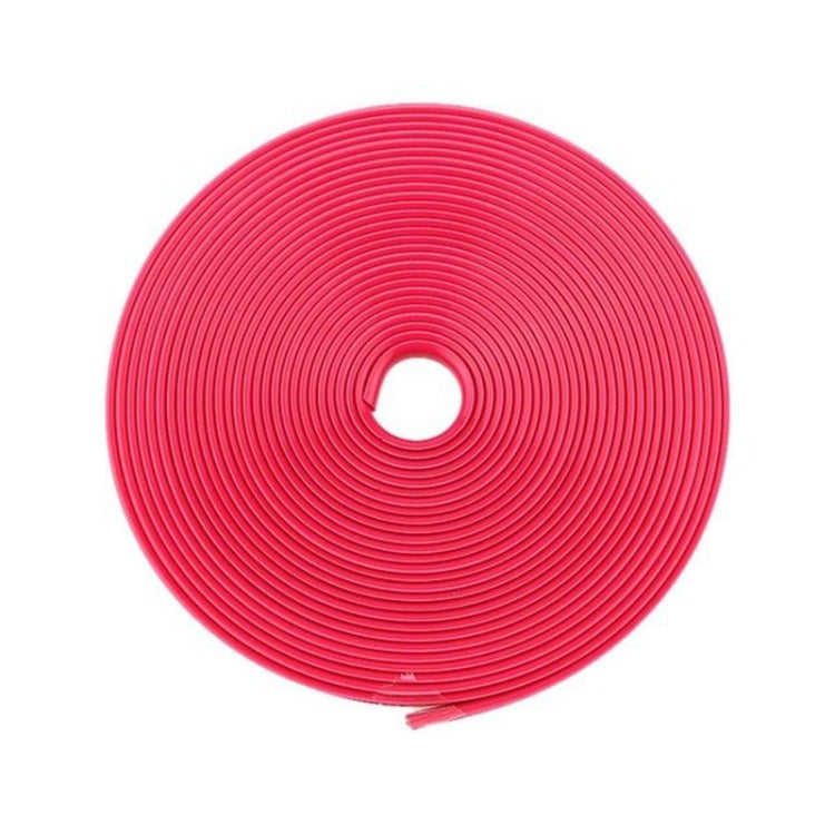 Car Wheel General TPE Protection Ring Bumper Wheel Decoration Modification Supplies, Red, Green, Blue, Pink, Purple, Black, Yellow, White, Orange, Gray