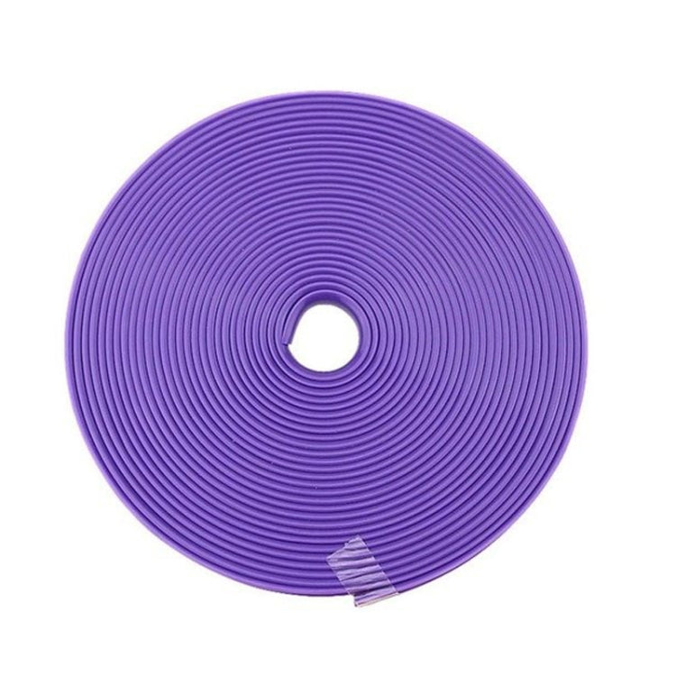 Car Wheel General TPE Protection Ring Bumper Wheel Decoration Modification Supplies, Red, Green, Blue, Pink, Purple, Black, Yellow, White, Orange, Gray