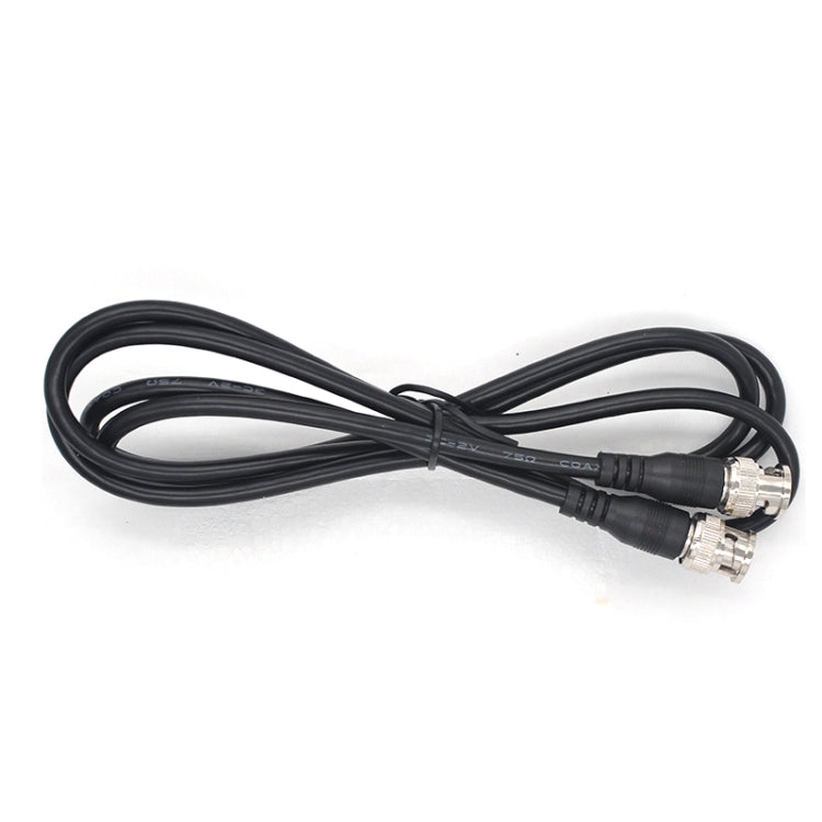 BNC Male To Male Straight Head Cable Coaxial Cable Video Jumper, Length: 5m