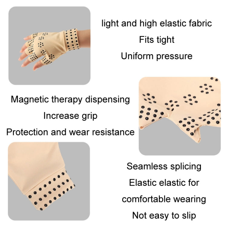 Dispensing Half Finger Non-slip Pressure Gloves Joint Training Sports Gloves, Free Size