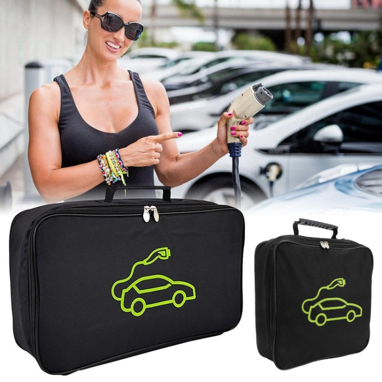 Electric Car Fireproof Charger Storage Bag, Material:, Square Flame Retardant, Rectangular Oxford Cloth