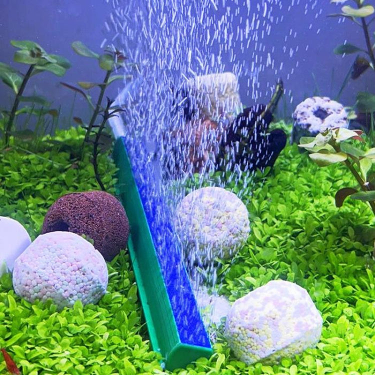 Single Head 16 inch Oxygenation Pump Aeration Tube Bubble Wall Fish Tank Decorative Air Strip Stone Sand Strip