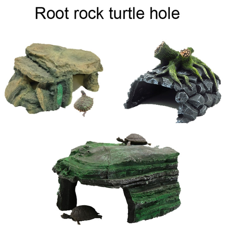 GT026 Resin Turtle Sunbed Climbing Table Stump Hideaway House Sunback Table