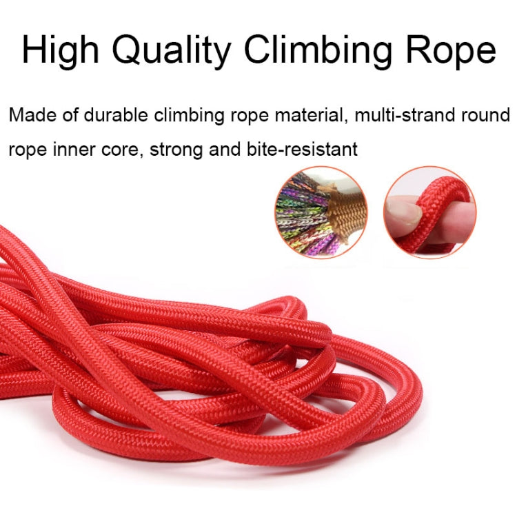 Sh36 Rock Climbing Rope Pet Leash Bold and Long Dog Training Tracking Rope, Size: 1.5m(8mm Red)
