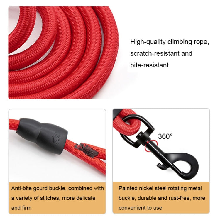 Sh36 Rock Climbing Rope Pet Leash Bold and Long Dog Training Tracking Rope, Size: 3m(13mm Orange)