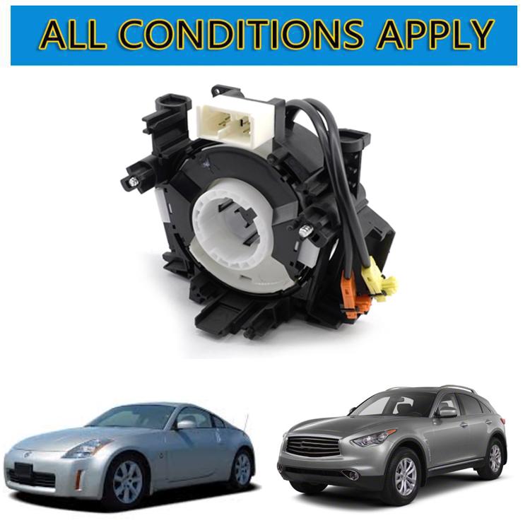 For Nissan 350Z Armada/Infiniti FX35 G35 Hairspring Clock Spring Coil