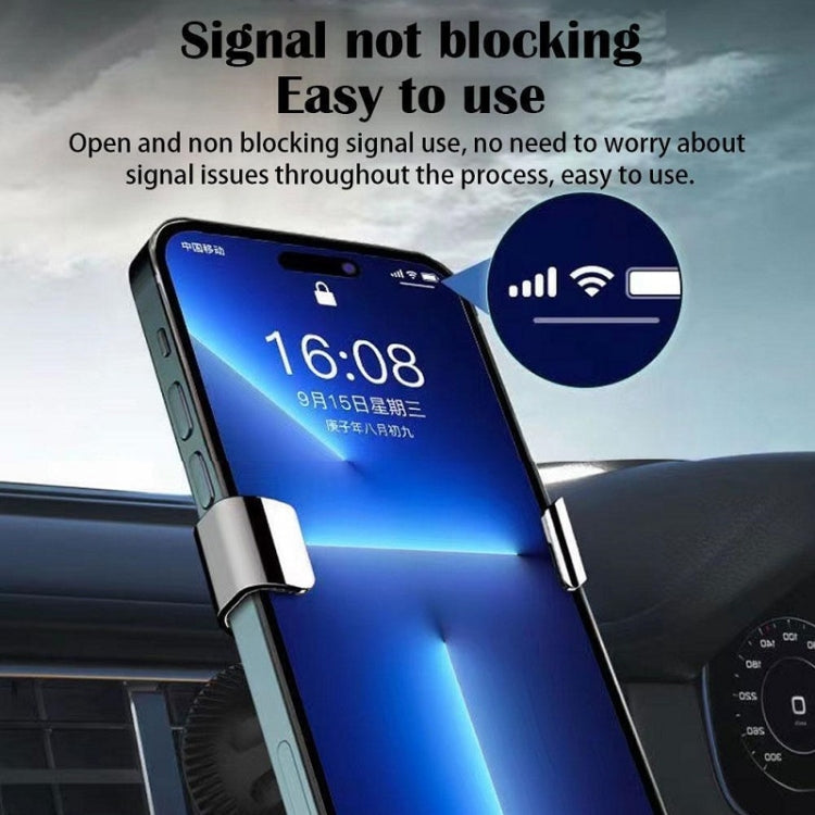 Gravity Navigation Car Air Outlet Triangular Mobile Phone Holder
