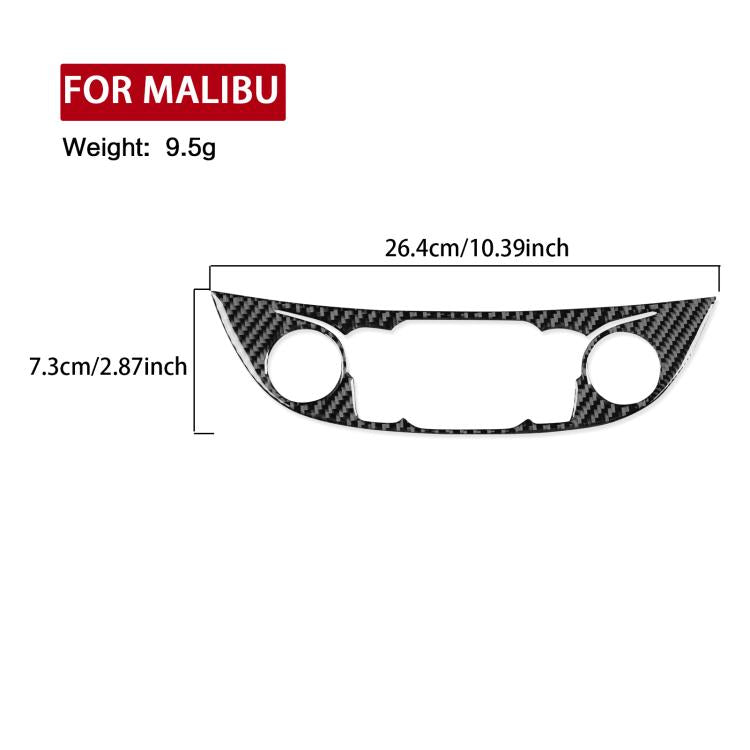 For Chevrolet Malibu 2016-2024 B Model Left-hand Drive Central Control Button Panel Sticker