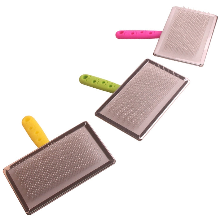 BG-W1347 Pet Hair Removal Massage Comb Dog Cleaning Tools, Random Color Delivery, Spec: S