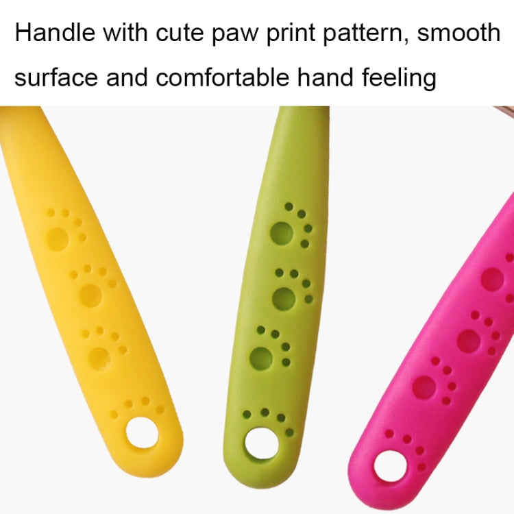 BG-W1347 Pet Hair Removal Massage Comb Dog Cleaning Tools, Random Color Delivery, Spec: S