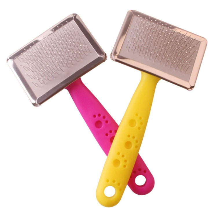BG-W1347 Pet Hair Removal Massage Comb Dog Cleaning Tools, Random Color Delivery, Spec: S