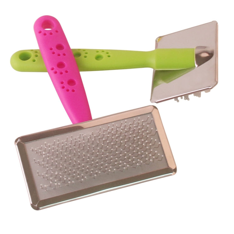 BG-W1347 Pet Hair Removal Massage Comb Dog Cleaning Tools, Random Color Delivery, Spec: S