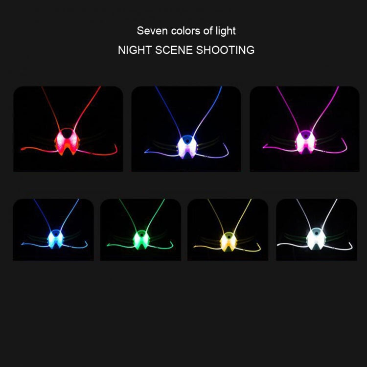USB Rechargeable Running Light Strap Chest Light