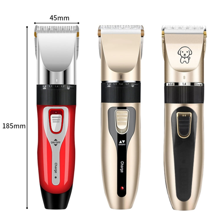 Puppy Shaver Pet Electric Shaver Cat Haircutter Set, Color: Yellow Standard