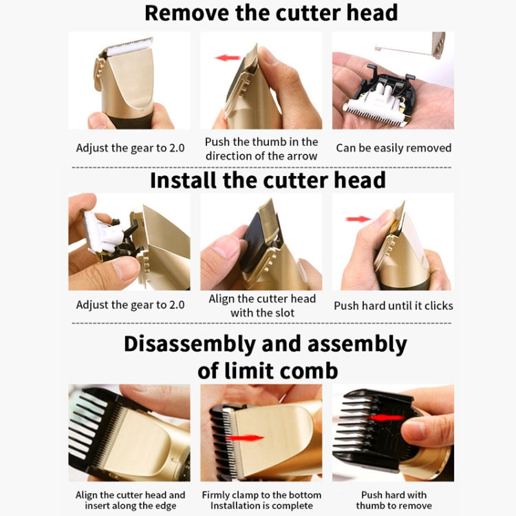 Puppy Shaver Pet Electric Shaver Cat Haircutter Set, Color: Standard