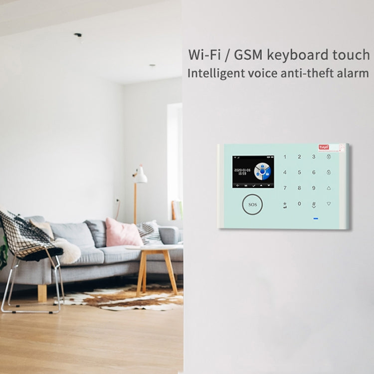 CS118   WIFI+GSM Tuya Smart Voice Alarm System Supports Amazon Alexa/ Google Assistant, Spec: Package 3